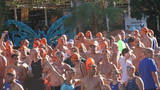 Fethiye’de açık su yüzme yarışı gerekleştirildi