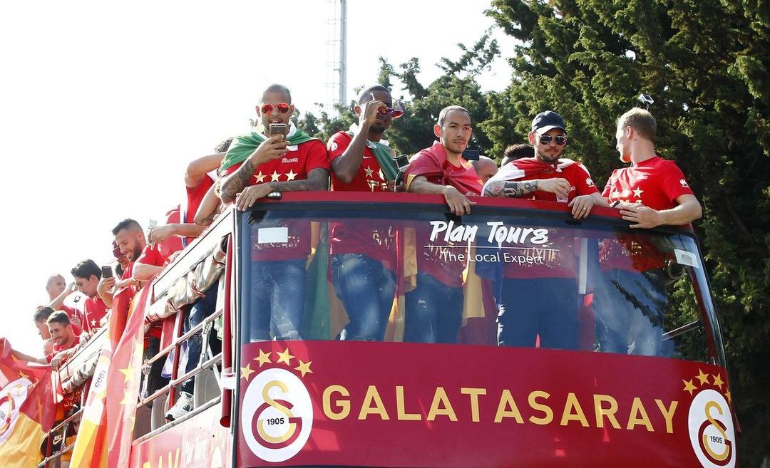 Galatasaray 4. yıldız kutlamalarından kareler