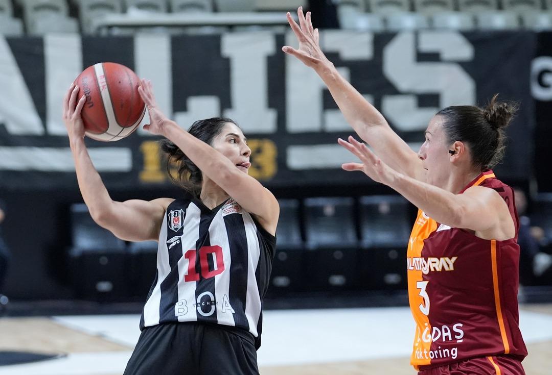 Kadınlar Basketbol Ligi nde Galatasaray Çağdaş Faktoring deplasmanda Beşiktaş BOA yı yendi... 2