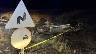 Nevşehir'de devrilen otomobildeki 2 kişi yaşamını yitirdi 