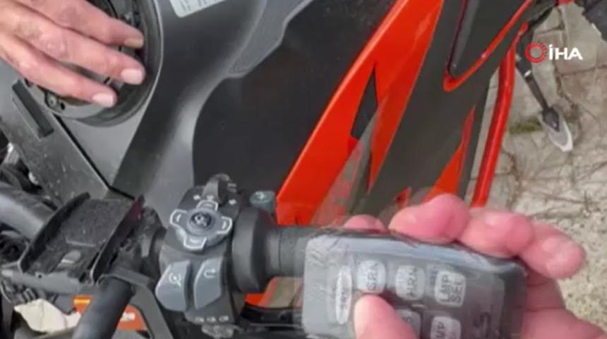 Şarköy’de polis sireni takan motosikletli yakalandı: 138 bin TL ceza