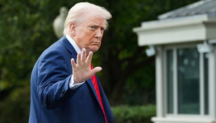 Trump, İsrail ve Mısır'a gitmek üzere Beyaz Saray'dan ayrıldı