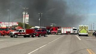 Teksas'ta uçak kazası! Ortalık yangın yerine döndü; can kayıpları var