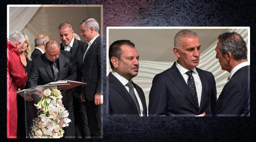 İstanbulspor Başkanı Ecmel Sarıalioğlu’nun oğlu Ömer Sarıalioğlu'nun nikah töreni ünlüler geçidi oldu! Fatih Terim'den şahitlik...