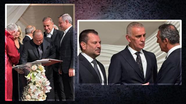 İstanbulspor Başkanı Ecmel Sarıalioğlu’nun oğlu Ömer Sarıalioğlu'nun nikah töreni ünlüler geçidi oldu! Fatih Terim'den şahitlik...