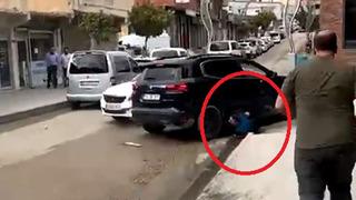 Cipiyle tartıştığı kişiyi ezdi! Dehşete düşüren anlar kamerada