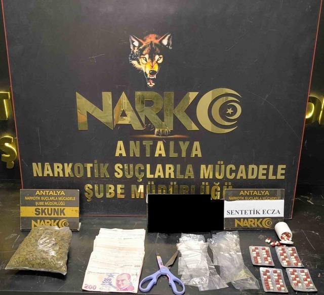 Antalya’da son 1 haftada uyuşturucu suçundan 19 kişi tutuklandı 3