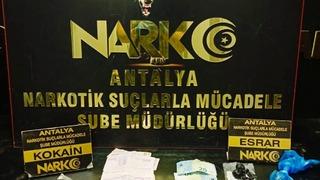 Antalya’da son 1 haftada uyuşturucu suçundan 19 kişi tutuklandı