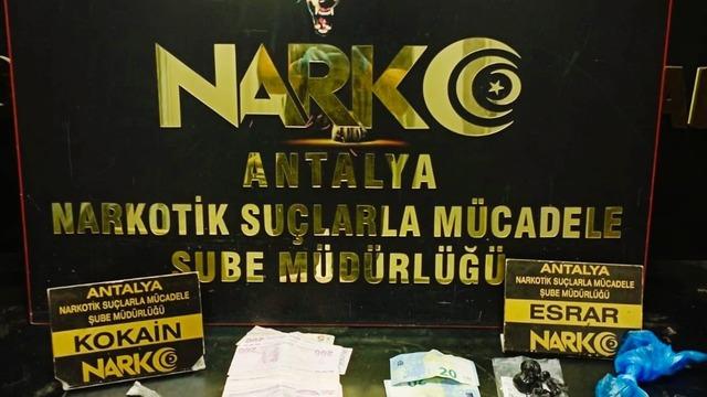 Antalya’da son 1 haftada uyuşturucu suçundan 19 kişi tutuklandı