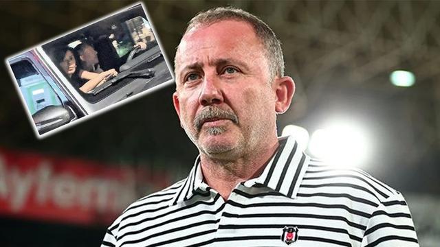 Etiler'de Sergen Yalçın'ın arabasında kucak kucağa oturmuşlardı! Bu görüntüler kulüpte kriz çıkardı! Sergen Yalçın'ın sözü olay oldu...