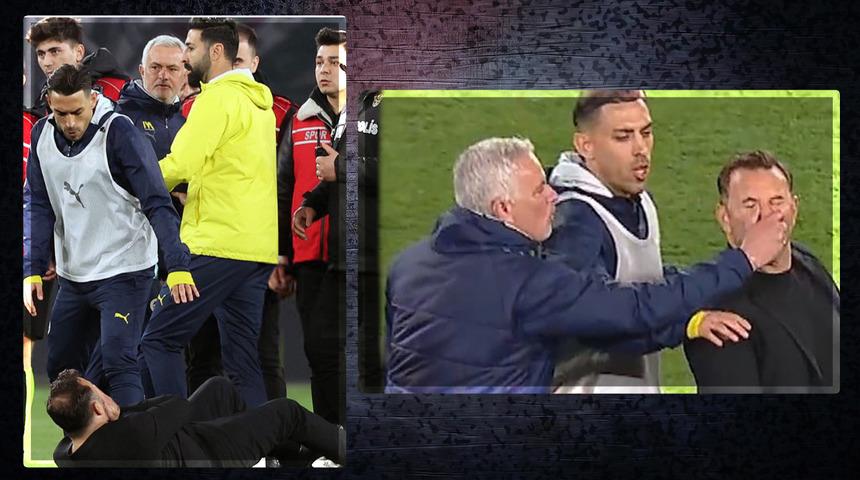 İbrahim Seten'den olay iddia! Jose Mourinho'nun Okan Buruk'un burnunu sıkmasına İrfan Can Kahveci'den çarpıcı hareket! ''Bu deli...''