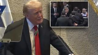 Son dakika | İsrail meclisinden daha önce de atılmış! Donald Trump'ı protesto eden milletvekili bakın kim çıktı