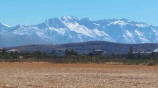 Binboğa Dağı, yağan karla birlikte beyaza büründü