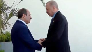 Son dakika | Erdoğan'ı kapıda karşıladı! Mısır'da dikkat çeken anlar... Dünya liderleriyle peş peşe temaslar