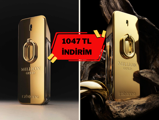 Erkeklerin favorisi Rabanne Million Gold Intense indiriminin son günü!