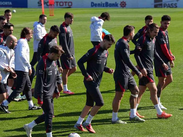 A Milli Futbol Takımı, Gürcistan maçının hazırlıklarını tamamladı