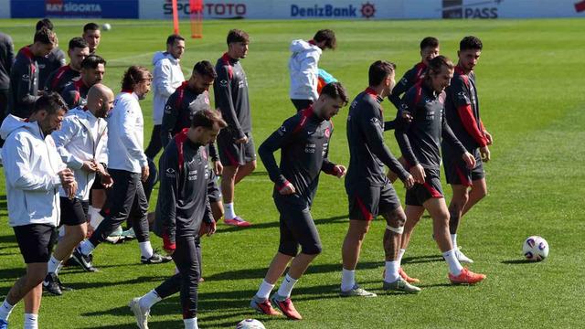 A Milli Futbol Takımı, Gürcistan maçının hazırlıklarını tamamladı