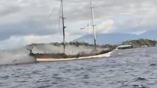 Gulet tekne küle döndü