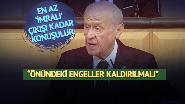 Son dakika | 'İmralı' çıkışından 1 yıl sonra Bahçeli'den gündem yaratacak yeni çağrı! İbadethane olmasının önündeki engeller kaldırılmalı