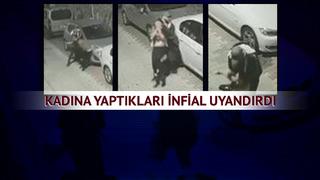 Kadını yerde sürükledikçe sürükledi! İstanbul'da sokak ortasında infial uyandıran anlar: Korkunç şiddet saniye saniye kamerada