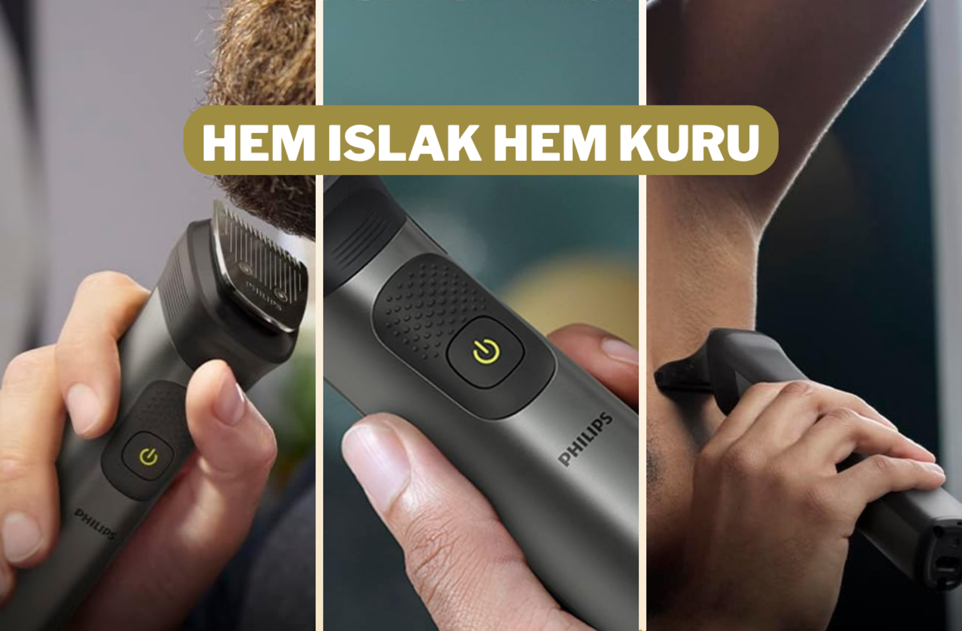 Fiyatı 2073 TL'ye düştü! Philips 15'i 1 Arada Erkek Bakım Seti indirime girdi