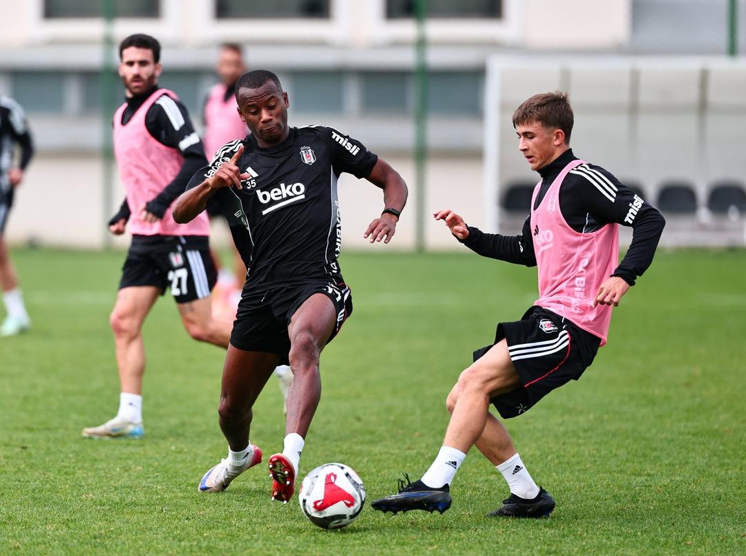 Beşiktaş, Gençlerbirliği maçının hazırlıklarına devam etti 1