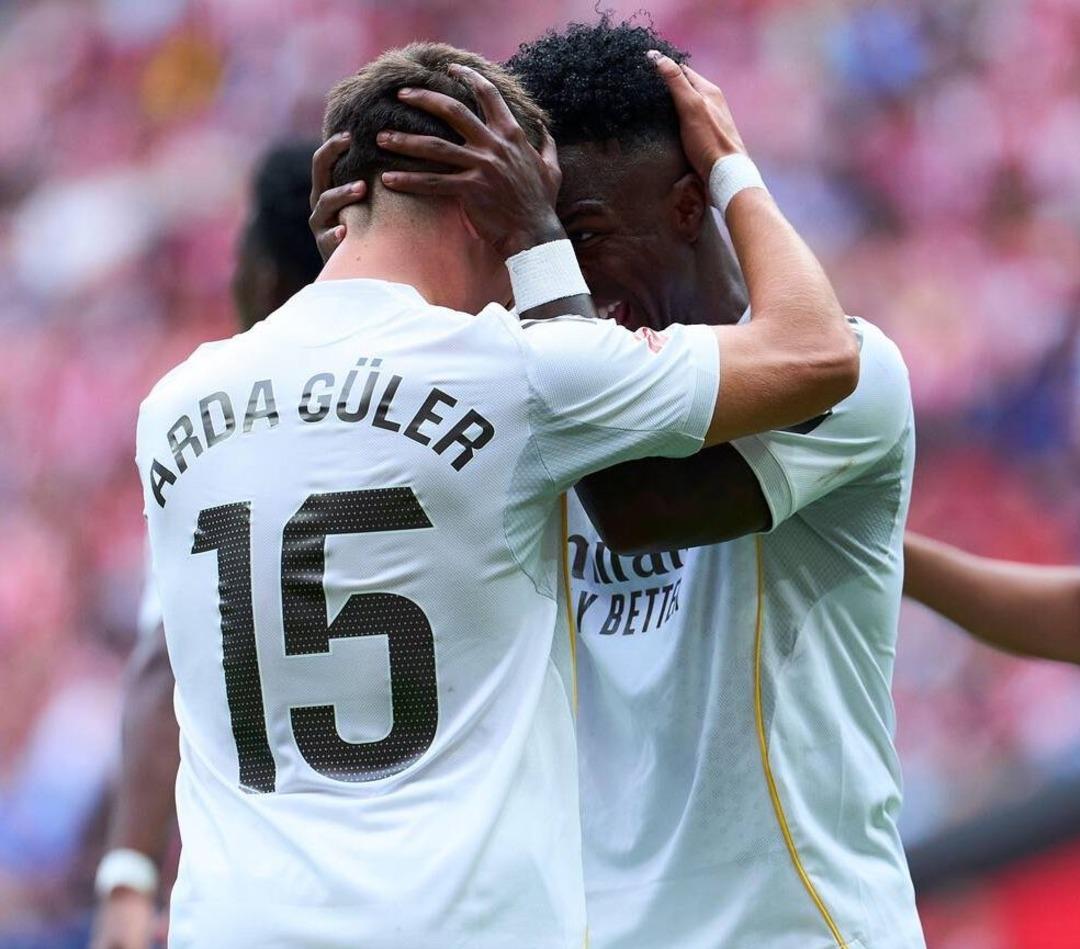 Dünya devi Real Madrid den yılın transfer bombası! Vini Jr gidiyor! Arda Güler in kefil olduğu Kenan Yıldız Juventus tan geliyor... 4