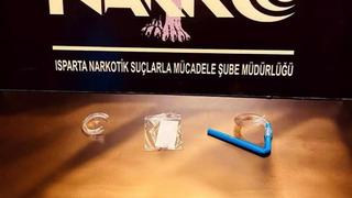 Isparta'da Narkoalan uygulamasında uyuşturucu madde ele geçirildi