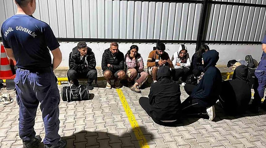 Fethiye’de 3’ü çocuk 20 düzensiz göçmen yakalandı