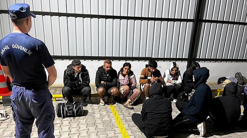 Fethiye’de 3’ü çocuk 20 düzensiz göçmen yakalandı