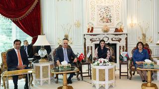 TBMM Başkanı Kurtulmuş, Pakistan'ın Pencap Eyaleti Başbakanı Şerif ile görüştü