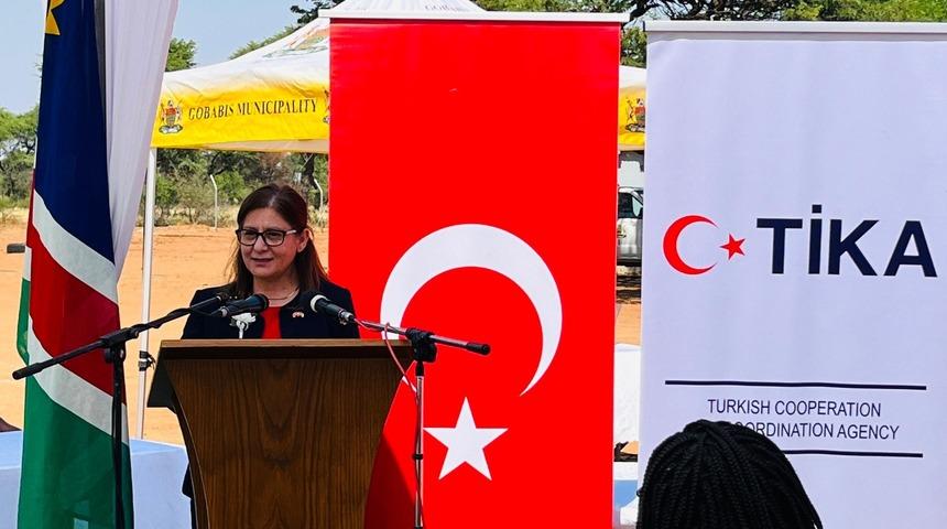 TİKA'dan Namibya'da kuraklıkla mücadeleye destek