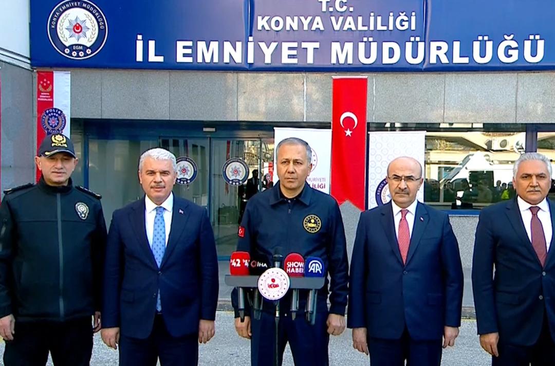 Bakan Yerlikaya açıkladı: Konya merkezli 12 ilde düzenlenen operasyonda 421 zanlı gözaltına alındı 3