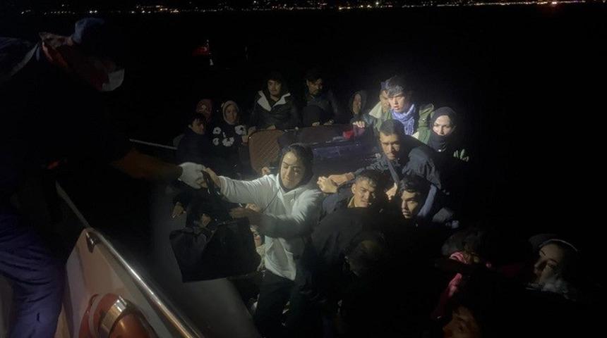Bodrum'da 43 düzensiz göçmen yakalandı