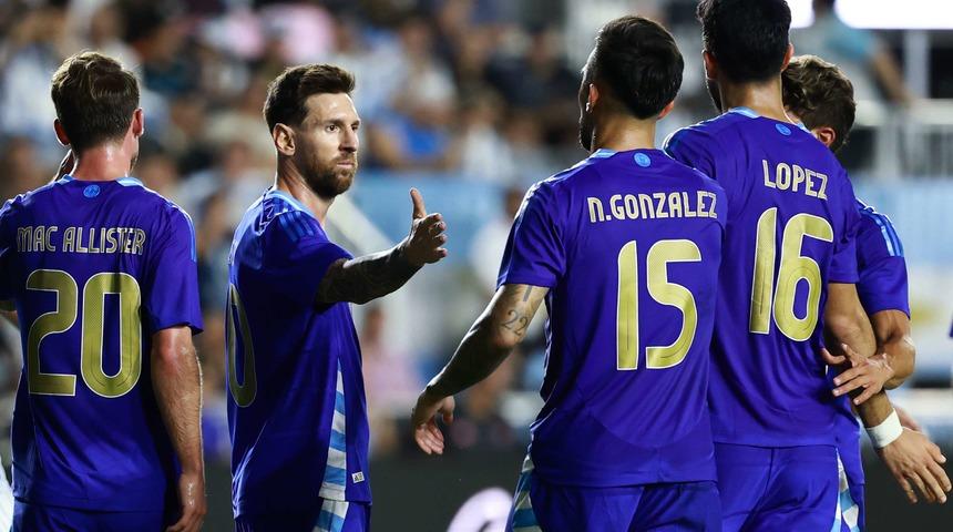 Arjantin, Porto Riko'yu Messi'nin Asistleriyle Ezdi Geçti: 6-0
