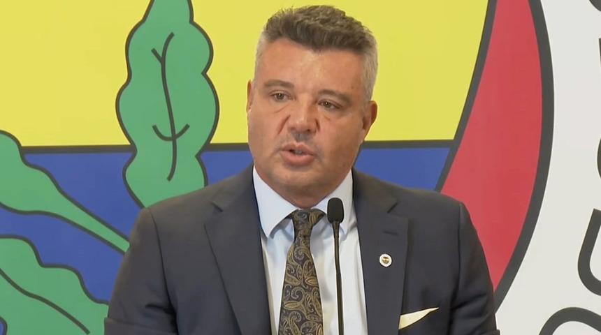 Fenerbahçe Başkanı Sadettin Saran'dan basın toplantısında Tedesco için flaş açıklama! ''Babamın oğlu değil''