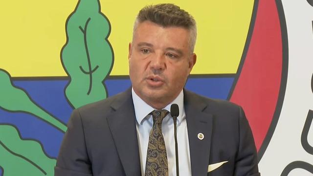 Fenerbahçe Başkanı Sadettin Saran'dan basın toplantısında Tedesco için flaş açıklama! ''Babamın oğlu değil''