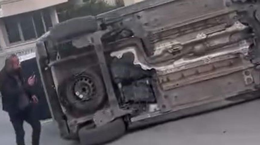 Esenyurt’ta trafik tartışması kaza ile sonuçlandı