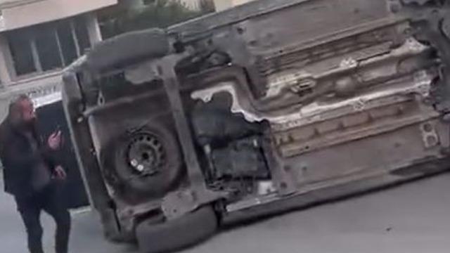 Esenyurt’ta trafik tartışması kaza ile sonuçlandı