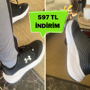 Fiyatı 1812 TL'ye düştü! Çok satan Under Armour ayakkabıda büyük fırsat