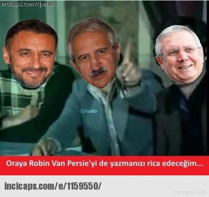 Van Persie geldi capsler patladı G2