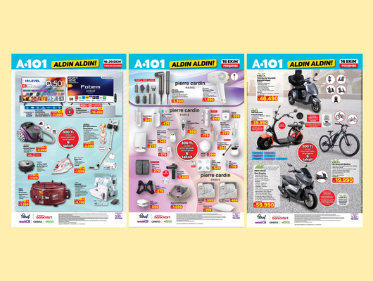 A101 Aldın Aldın Kataloğu burada! 