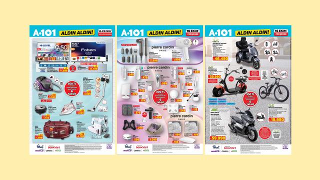 A101'e Arzum toz torbasız süpürge geliyor! İşte 16 Ekim 2025 A101 Aldın Aldın Kataloğu