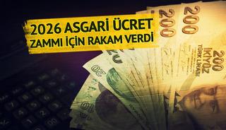 2026 asgari ücret zammı için en net rakamı verdi!