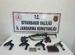 Diyarbakır’da silah kaçakçılığı operasyonu