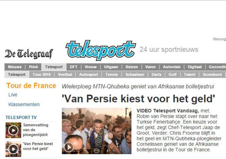 Avrupa Van Persie'yi konuşuyor! G3