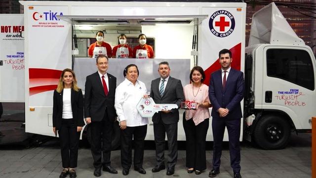 TİKA'dan Filipinler'e afet zamanlarında hizmet verecek mobil aşevi desteği