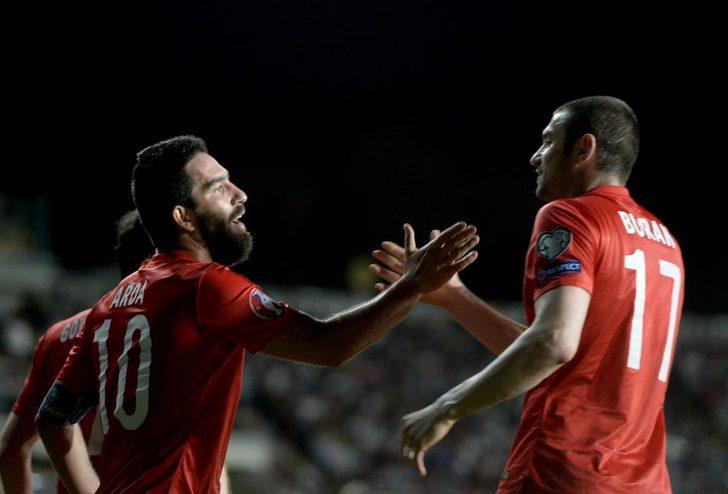 Kazakistan Türkiye maçından kareler G3