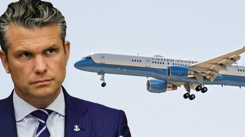 Ölümden döndü! ABD Savaş Bakanı Hegseth’in uçağı İngiltere’de acil iniş yaptı 