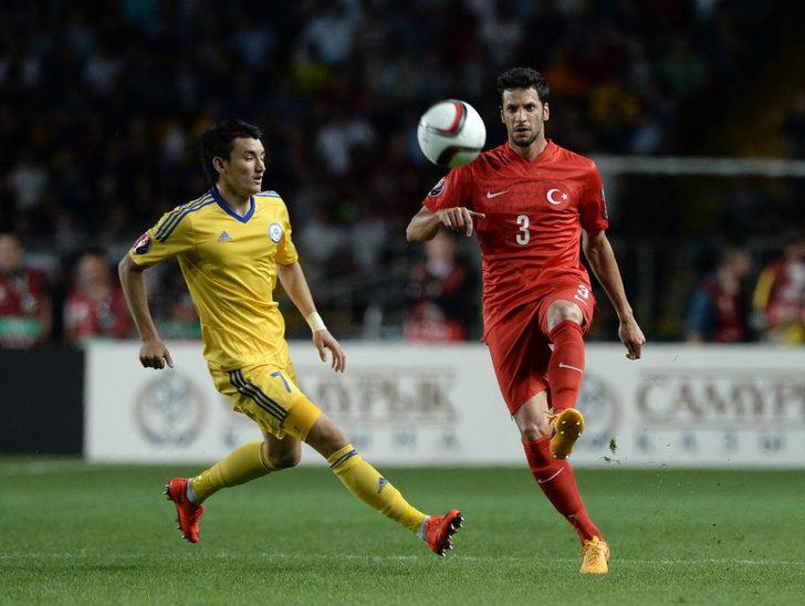 Kazakistan Türkiye maçından kareler G4